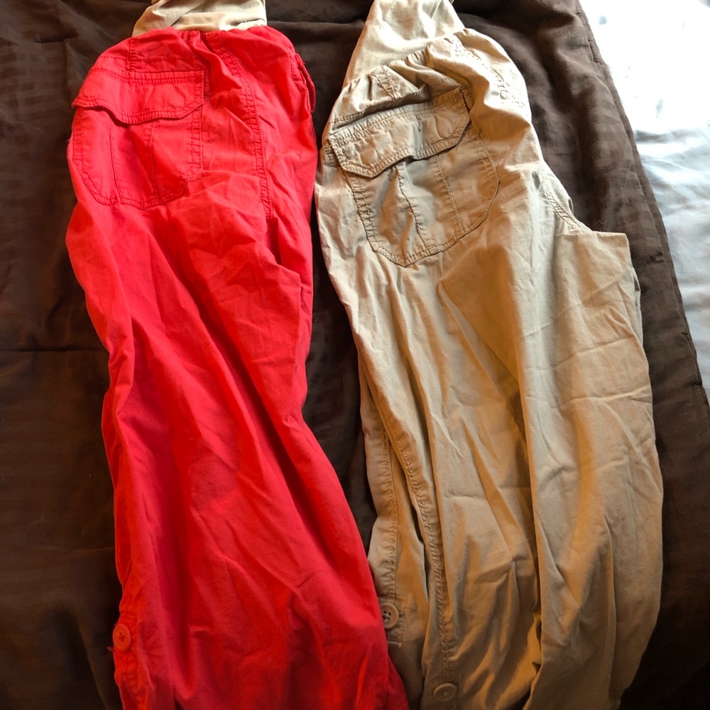 Maternity capris